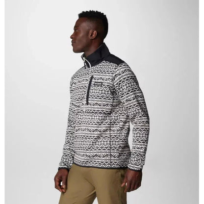 Columbia Sportswear Men's Sweater Weather Printed Half Zip-Men's - Clothing - Jackets & Vests-Appalachian Outfitters
