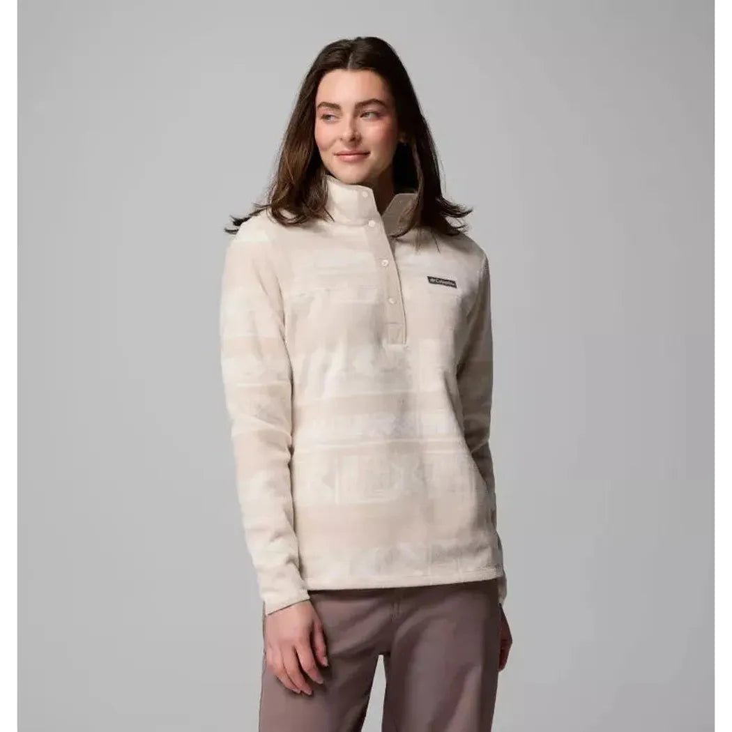 Columbia Sportswear Women's Benton Springs Printed 1/2 Snap Fleece Pullover-Women's - Clothing - Tops-Appalachian Outfitters
