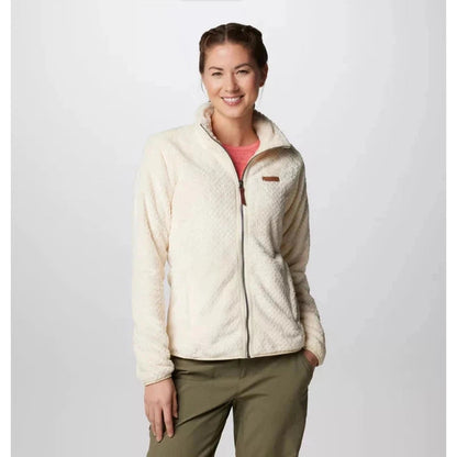 Columbia Sportswear Women's Fire Side II Sherpa Full Zip-Women's - Clothing - Jackets & Vests-Chalk-S-Appalachian Outfitters