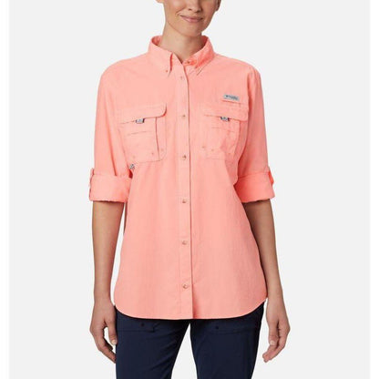 Columbia Sportswear Women's PFG Bahama Long Sleeve Shirt-Women's - Clothing - Tops-Appalachian Outfitters