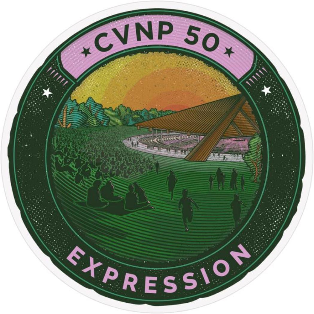 Conservancy for CVNP Expression 50th Anniversary Collectible Stickers-Accessories - Novelty - Stickers-Conservancy for CVNP-Appalachian Outfitters