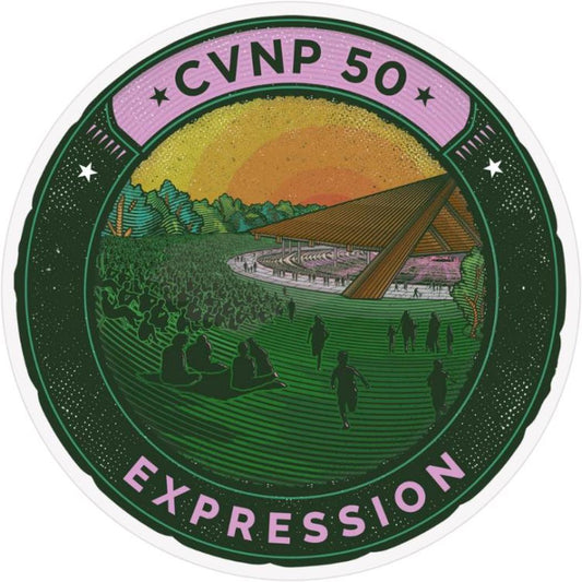 Conservancy for CVNP Expression 50th Anniversary Collectible Stickers-Accessories - Novelty - Stickers-Conservancy for CVNP-Appalachian Outfitters