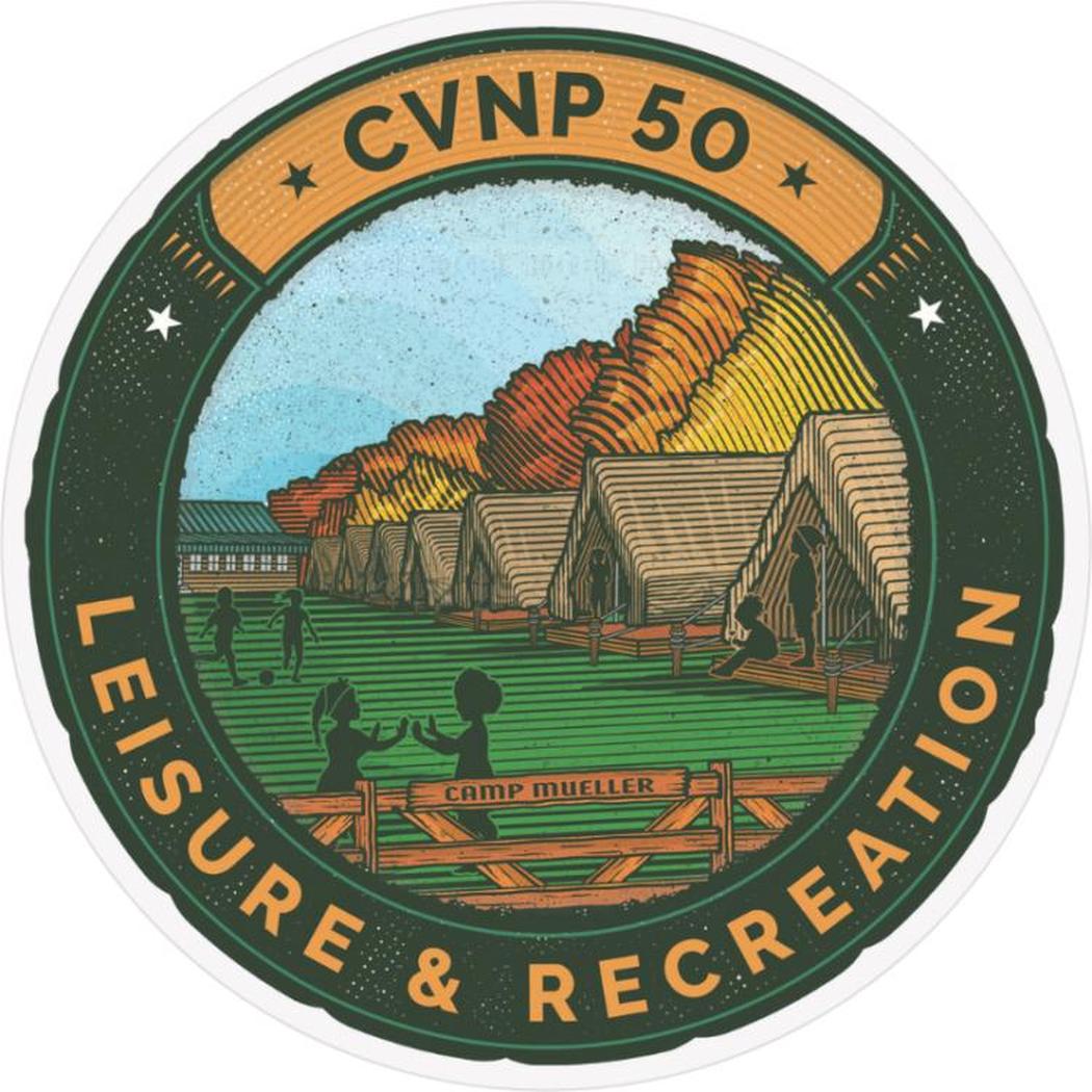 Conservancy for CVNP Leisure & Recreation 50th Anniversary Collectible Stickers-Accessories - Novelty - Stickers-Conservancy for CVNP-Appalachian Outfitters