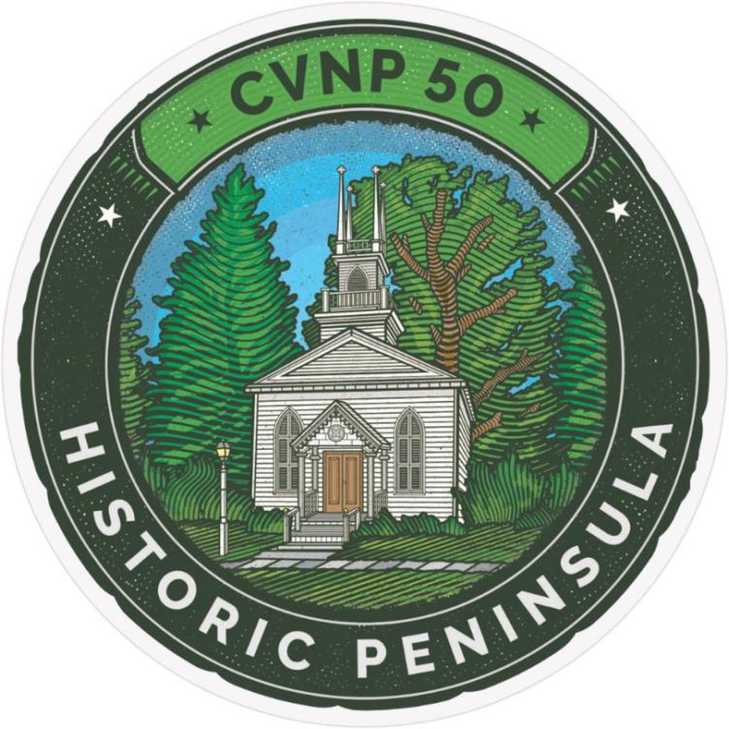Conservancy for CVNP Peninsula 50th Anniversary Collectible Stickers-Accessories - Novelty - Stickers-Conservancy for CVNP-Appalachian Outfitters
