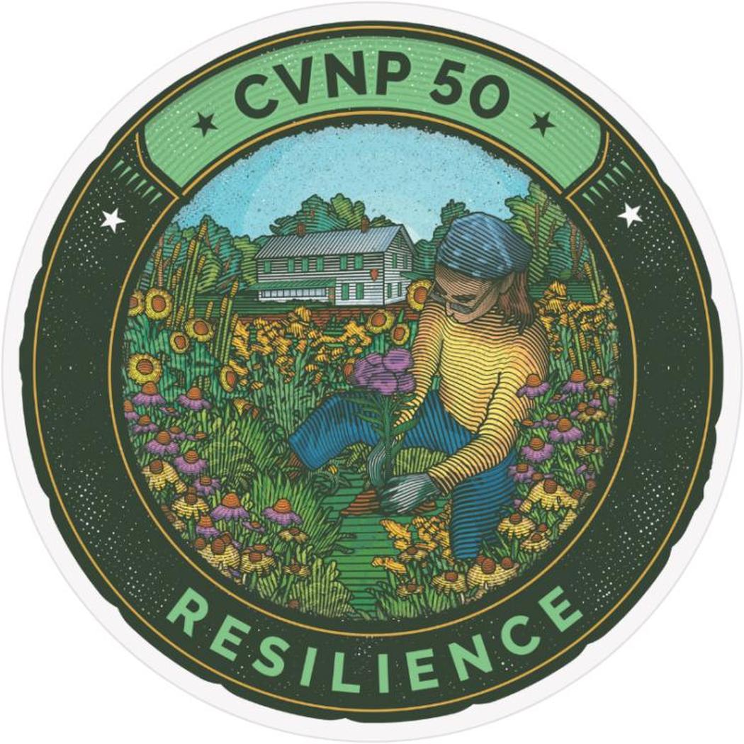 Conservancy for CVNP Resilience 50th Anniversary Collectible Stickers-Accessories - Novelty - Stickers-Conservancy for CVNP-Appalachian Outfitters