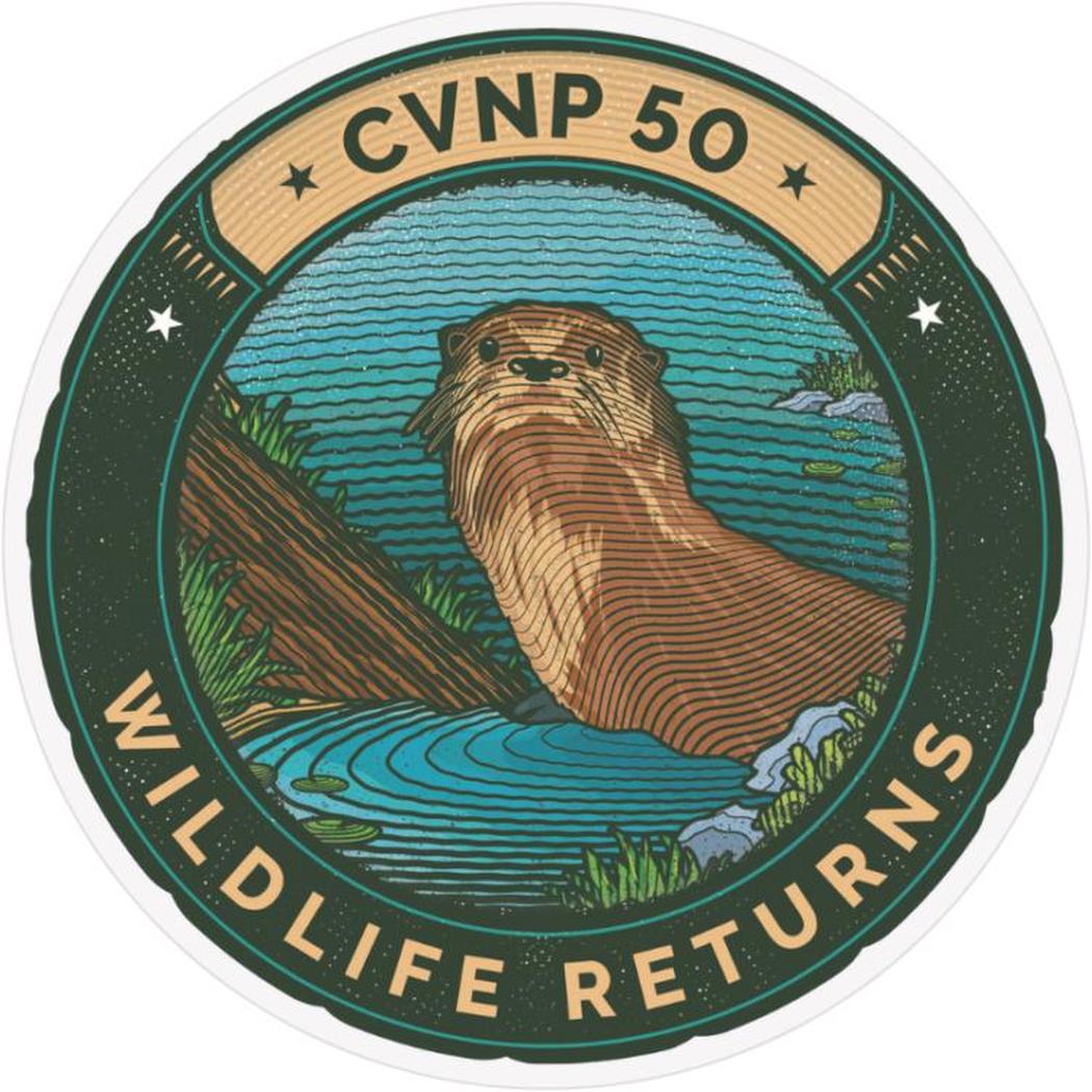 Conservancy for CVNP Wildlife 50th Anniversary Collectible Stickers-Accessories - Novelty - Stickers-Conservancy for CVNP-Appalachian Outfitters
