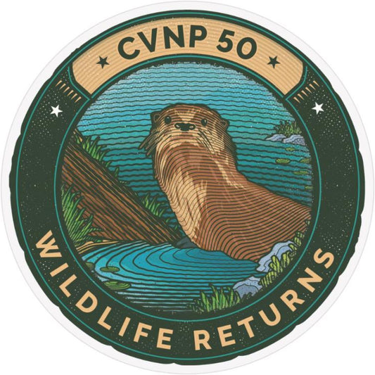 Conservancy for CVNP Wildlife 50th Anniversary Collectible Stickers-Accessories - Novelty - Stickers-Conservancy for CVNP-Appalachian Outfitters