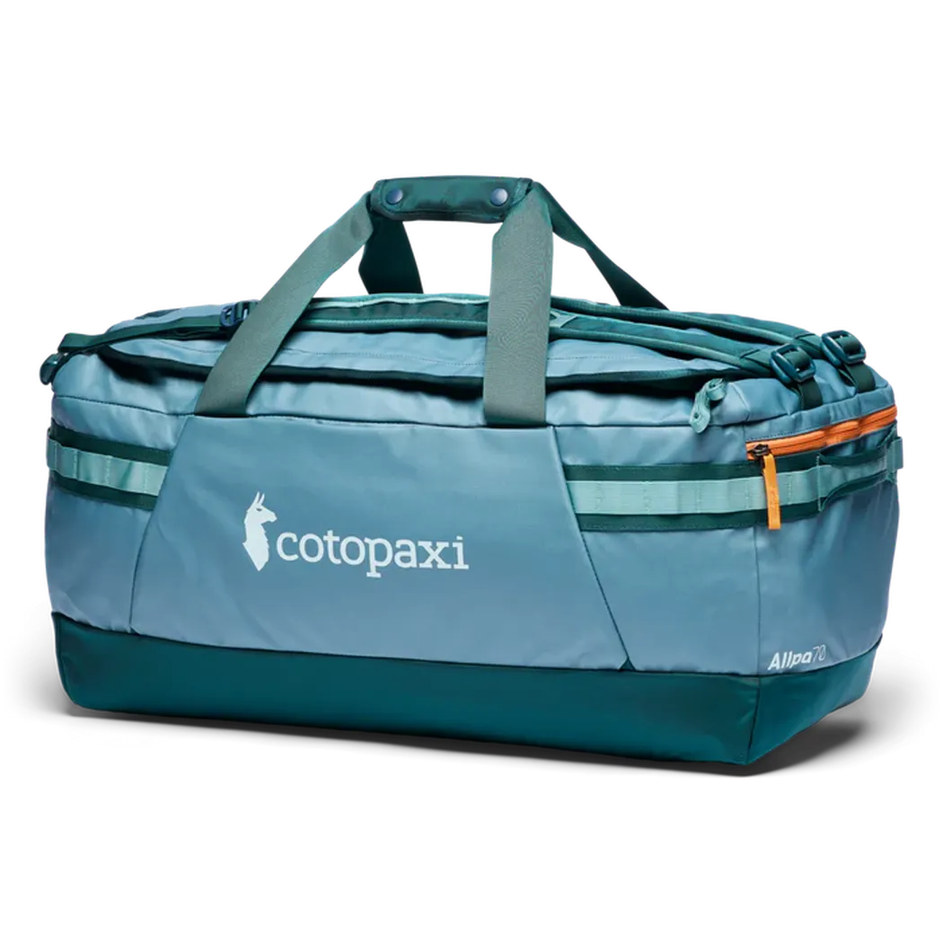 Cotopaxi Allpa Getaway 70L Duffel-Travel - Luggage-Cotopaxi-Blue Spruce/Abyss-Appalachian Outfitters