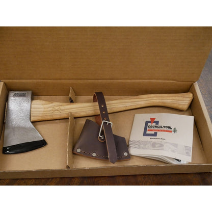 Council Tool Co. Velvicut Premium Hudson Bay Bush Craft/Camp Axe 2lbs, 19" Handle-Camping - Accessories - Axes-Council Tool Co.-Appalachian Outfitters
