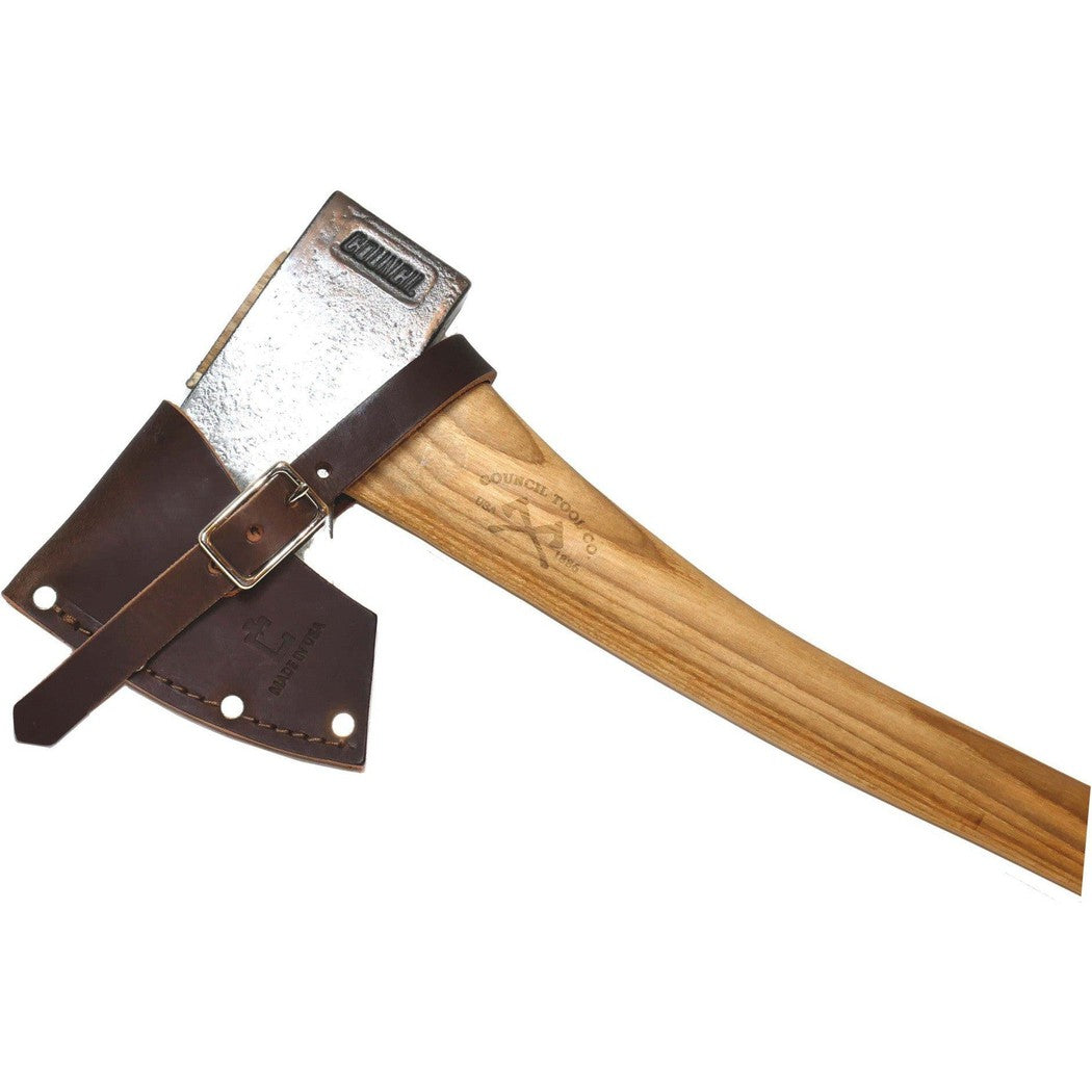 Council Tool Co. Velvicut Premium Hudson Bay Bush Craft/Camp Axe 2lbs, 19" Handle-Camping - Accessories - Axes-Council Tool Co.-Appalachian Outfitters