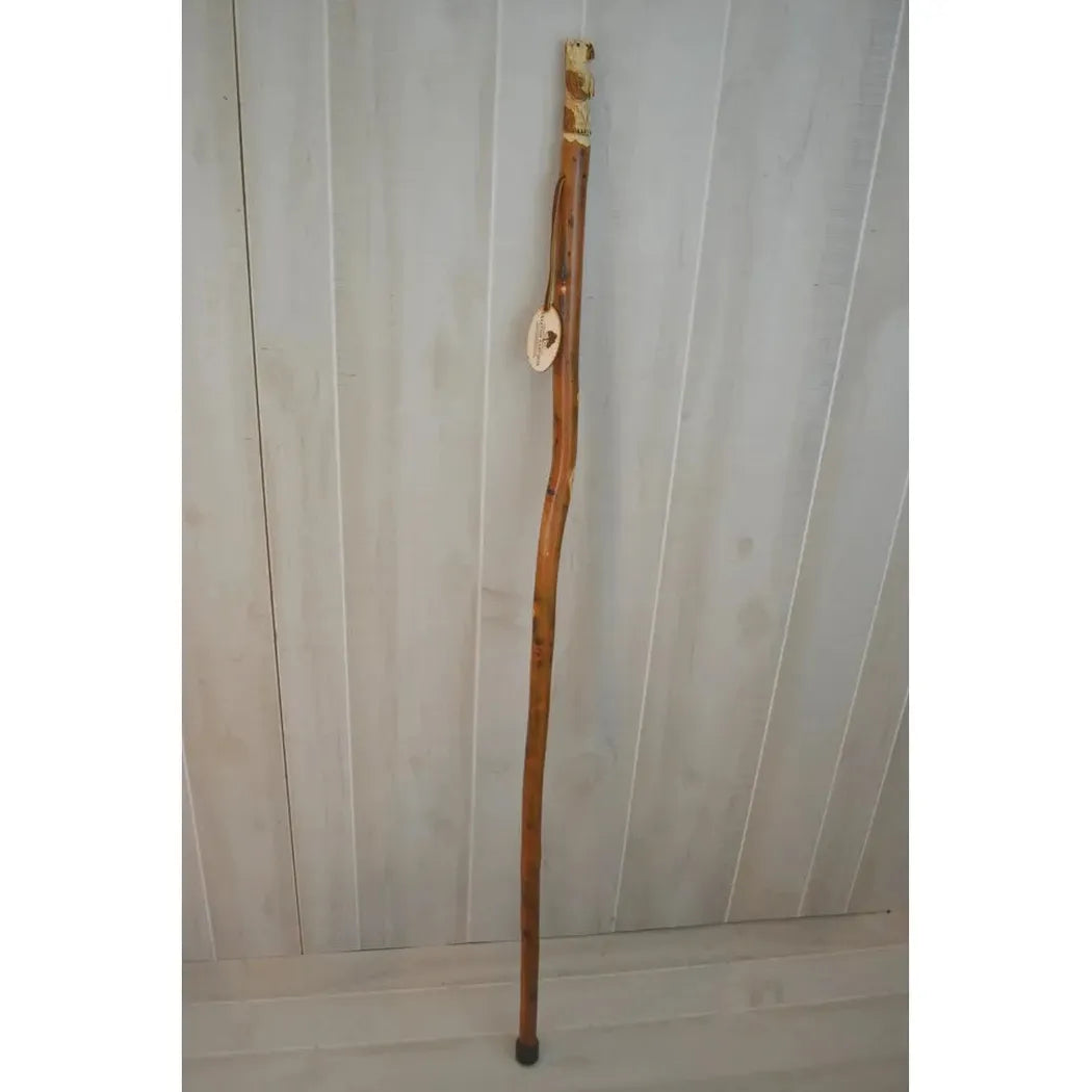 Creation Carvings Walking Stick with Bear Carving-Camping - Trekking Poles - Walking Sticks-Creation Carvings-Appalachian Outfitters