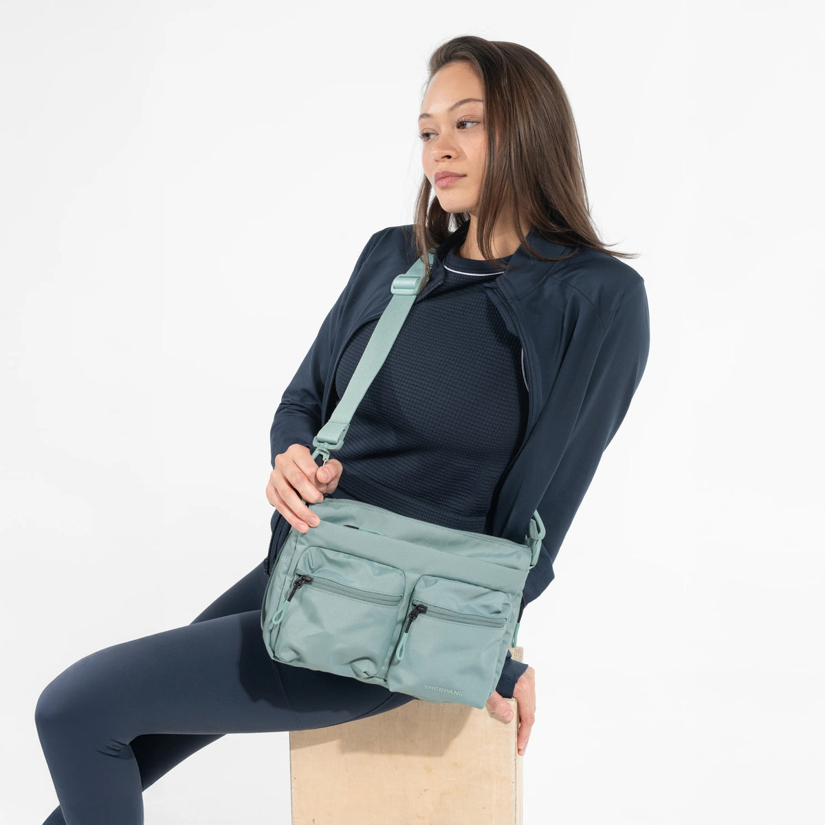 Sherpani Ceara | Expandable Crossbody - Chromatic Black product image