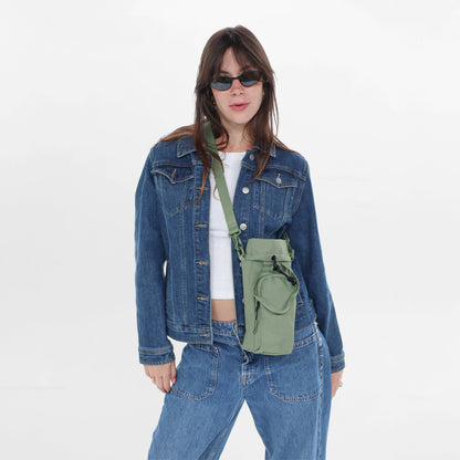 Sherpani Izzie | Water Bottle Crossbody - Olivine Green product image