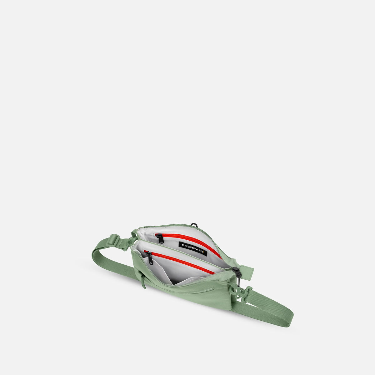 Sherpani Zoom | Slim RFID Crossbody - Olivine Green product image