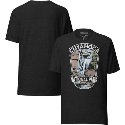 Cuyahoga Valley Clothing Company CVNP Brandywine Falls T-Shirt-Unisex - Clothing - Tops-Cuyahoga Valley Clothing Company-Appalachian Outfitters