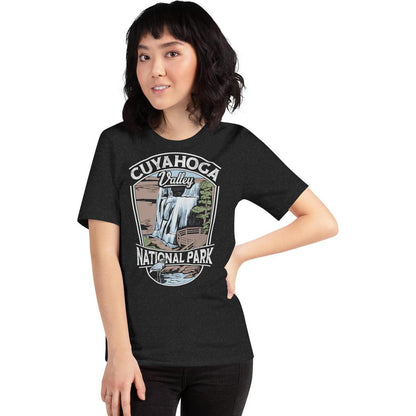 Cuyahoga Valley Clothing Company CVNP Brandywine Falls T-Shirt-Unisex - Clothing - Tops-Cuyahoga Valley Clothing Company-Appalachian Outfitters