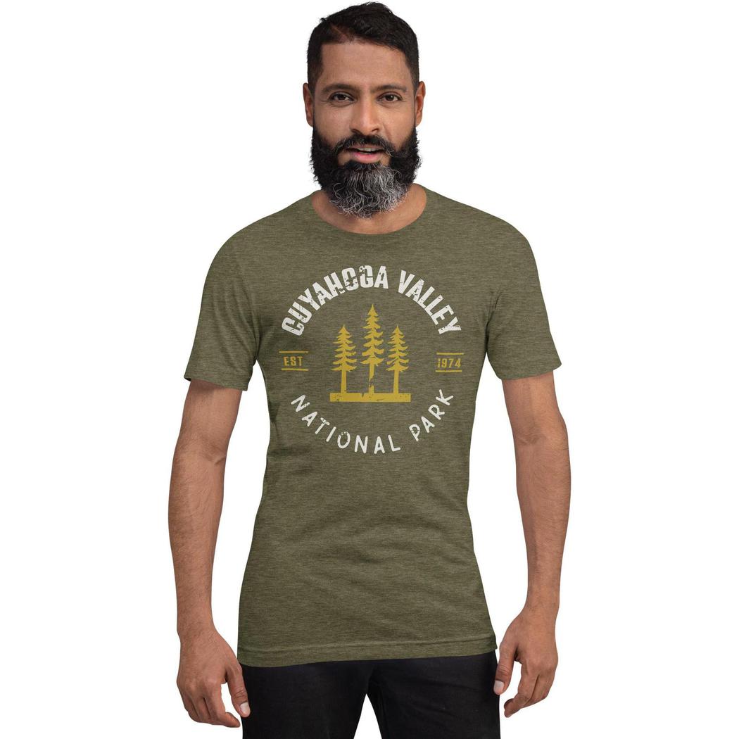 Cuyahoga Valley Clothing Company CVNP Tree-Shirt-Unisex - Clothing - Tops-Cuyahoga Valley Clothing Company-Appalachian Outfitters