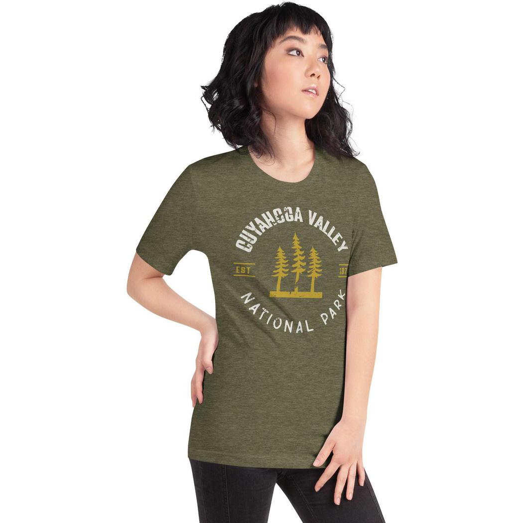 Cuyahoga Valley Clothing Company CVNP Tree-Shirt-Unisex - Clothing - Tops-Cuyahoga Valley Clothing Company-Appalachian Outfitters
