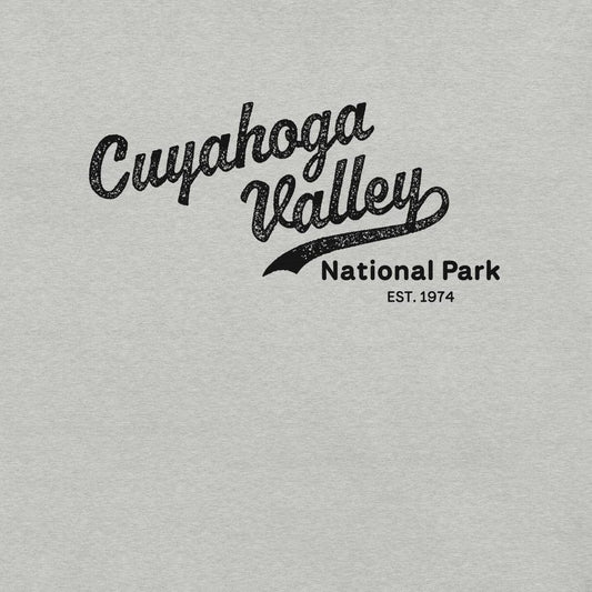 Cuyahoga Valley Clothing Company CVNP Vintage Script T-Shirt-Unisex - Clothing - Tops-Cuyahoga Valley Clothing Company-Appalachian Outfitters