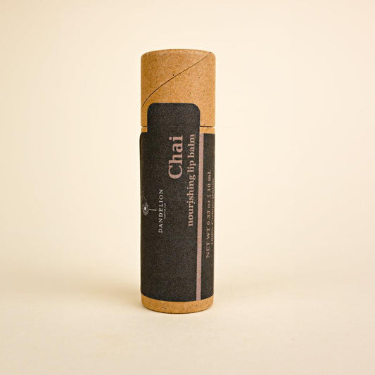 Dandelion Naturals Chai Lip Balm | Tallow Lip Balm | Chapstick | Lip Balm-Camping - First Aid - Skin Care-Dandelion Naturals-Appalachian Outfitters