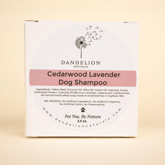 Dandelion Naturals Dog Shampoo Bar-Pets - Grooming-Dandelion Naturals-Appalachian Outfitters
