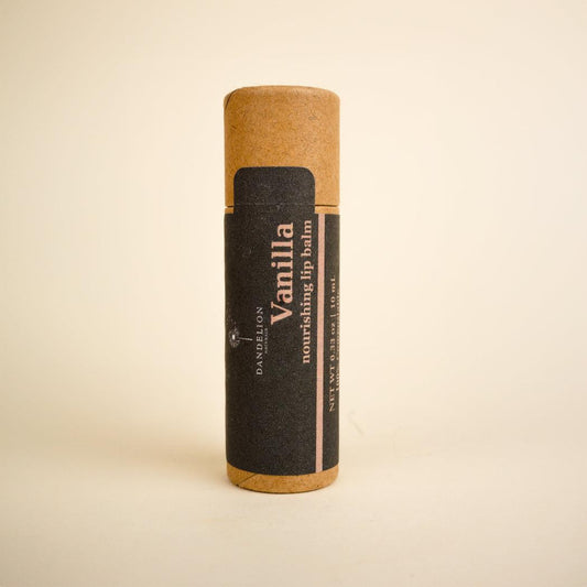 Dandelion Naturals Vanilla Tallow Lip Balm-Camping - First Aid - Skin Care-Dandelion Naturals-Appalachian Outfitters