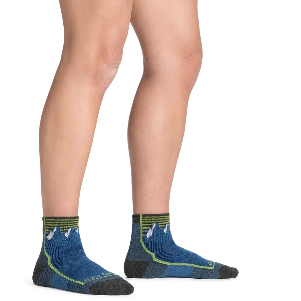 Darn Tough Kids Quest Quarter Lightweight Hiking Socks-Accessories - Socks - Kids-Darn Tough-Appalachian Outfitters