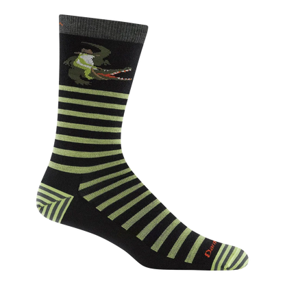 Darn Tough Men's Animal Haus Crew Lightweight-Accessories - Socks - Women's-Darn Tough-Gator Green-L-Appalachian Outfitters