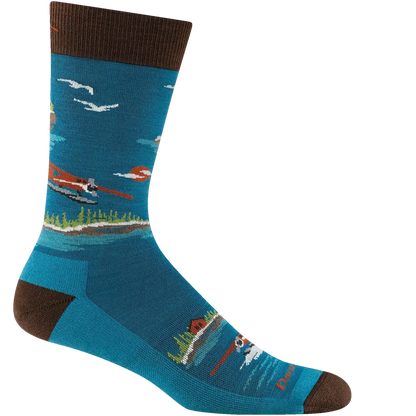 Darn Tough Men's Float Boat Crew Lightweight With Cushion-Accessories - Socks - Men's-Darn Tough-Appalachian Outfitters