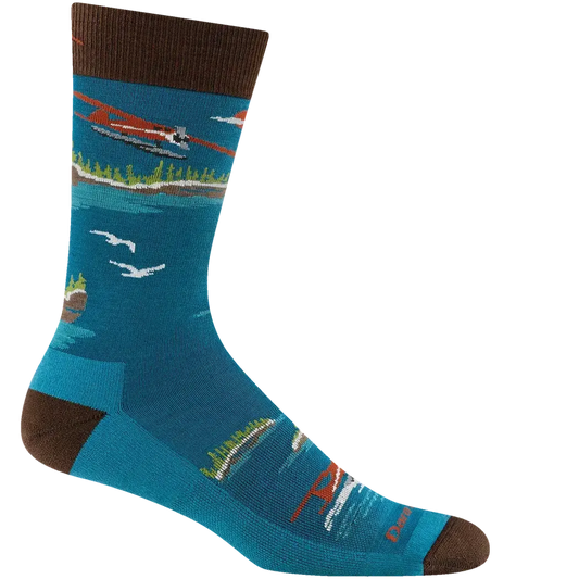 Darn Tough Men's Float Boat Crew Lightweight With Cushion-Accessories - Socks - Men's-Darn Tough-Appalachian Outfitters