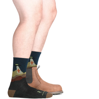 Darn Tough Men's Spaced Out Micro Crew Lightweight Hiking Socks-Accessories - Socks - Men's-Darn Tough-Appalachian Outfitters