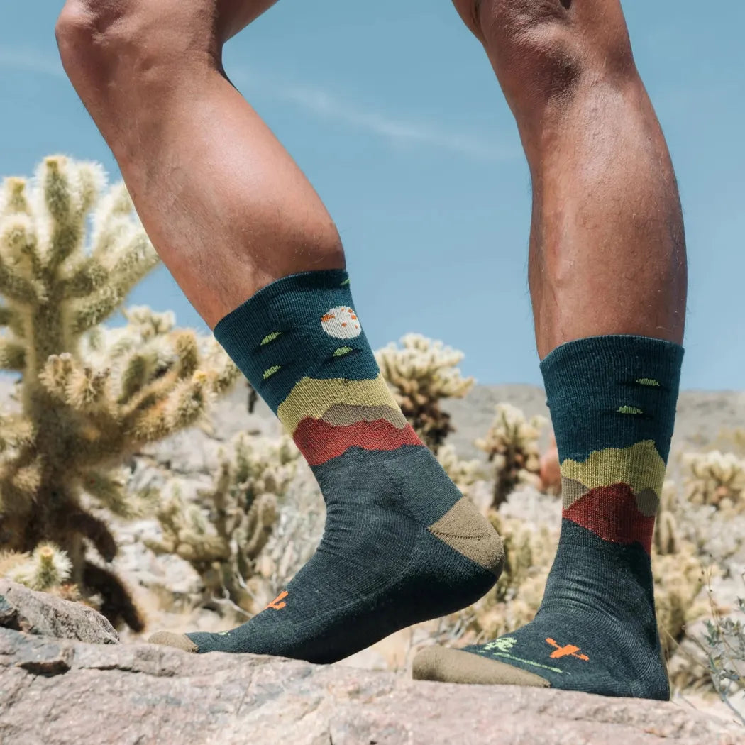 Darn Tough Men's Spaced Out Micro Crew Lightweight Hiking Socks-Accessories - Socks - Men's-Darn Tough-Appalachian Outfitters