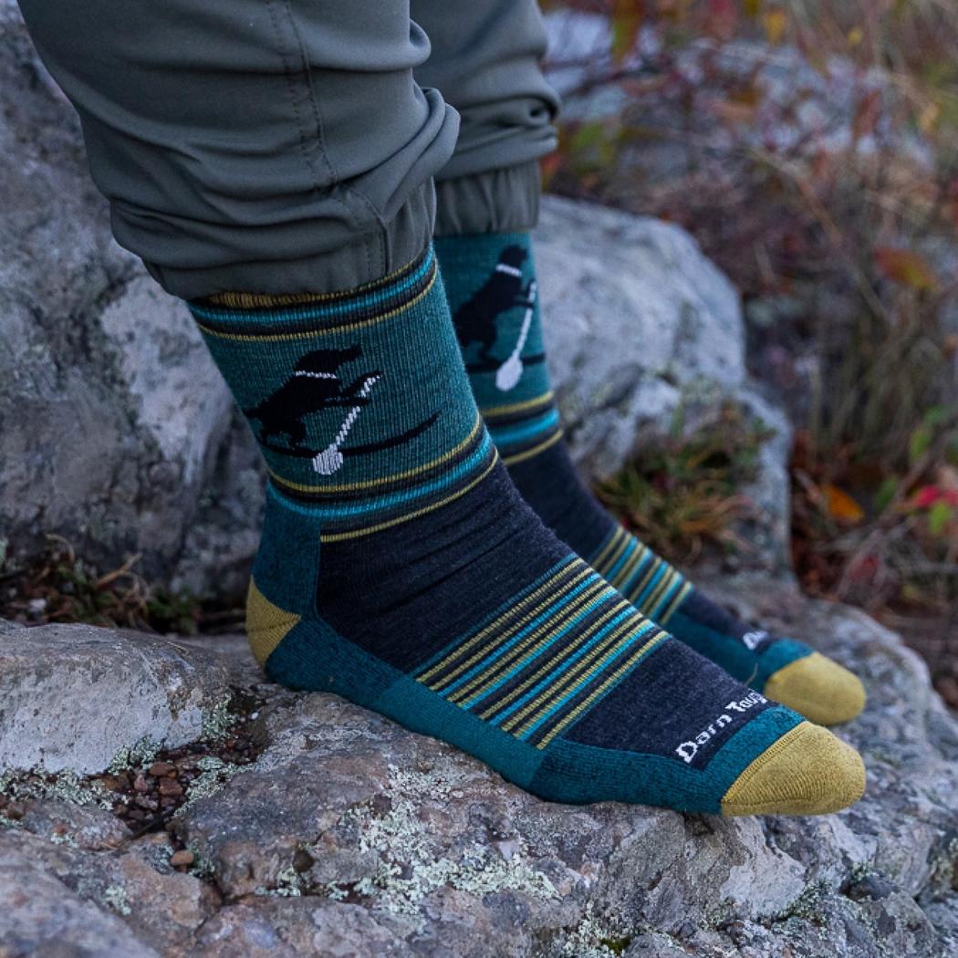 Darn Tough Men's Willoughby Micro Crew Lightweight Hiking Sock-Accessories - Socks - Men's-Darn Tough-Appalachian Outfitters