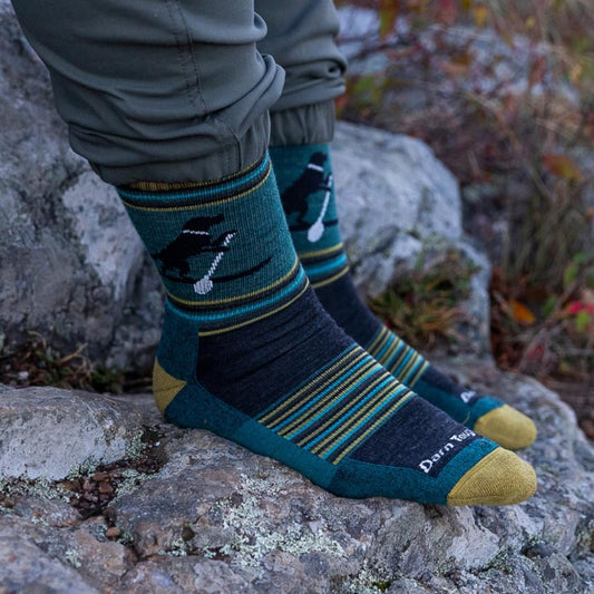 Darn Tough Men's Willoughby Micro Crew Lightweight Hiking Sock-Accessories - Socks - Men's-Darn Tough-Appalachian Outfitters