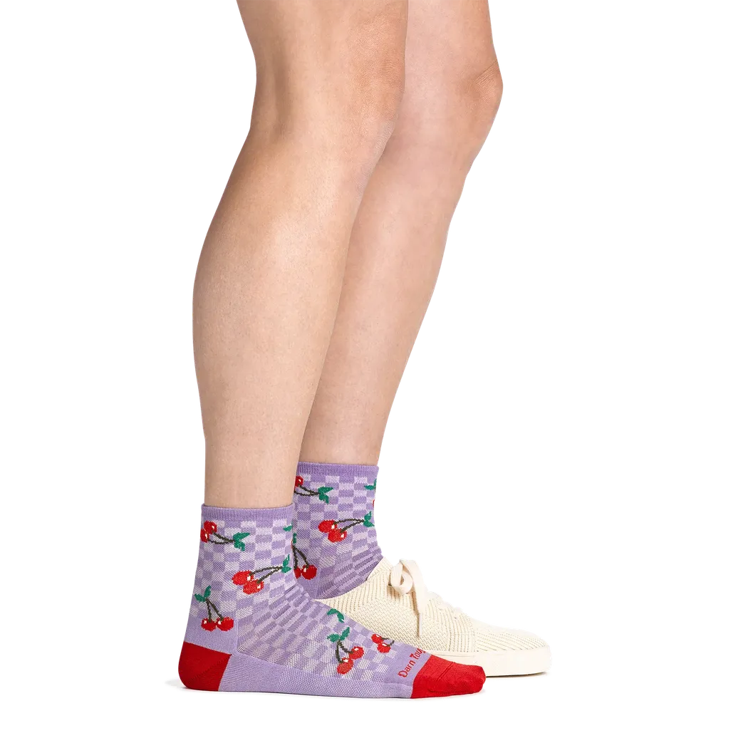 Darn Tough Women's Fruit Stand Shorty Lightweight Lifestyle Sock-Accessories - Socks - Women's-Darn Tough-Appalachian Outfitters