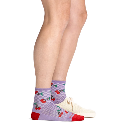Darn Tough Women's Fruit Stand Shorty Lightweight Lifestyle Sock-Accessories - Socks - Women's-Darn Tough-Appalachian Outfitters