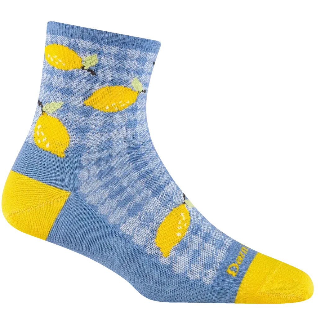 Darn Tough Women's Fruit Stand Shorty Lightweight Lifestyle Sock-Accessories - Socks - Women's-Darn Tough-Country Blue-M-Appalachian Outfitters