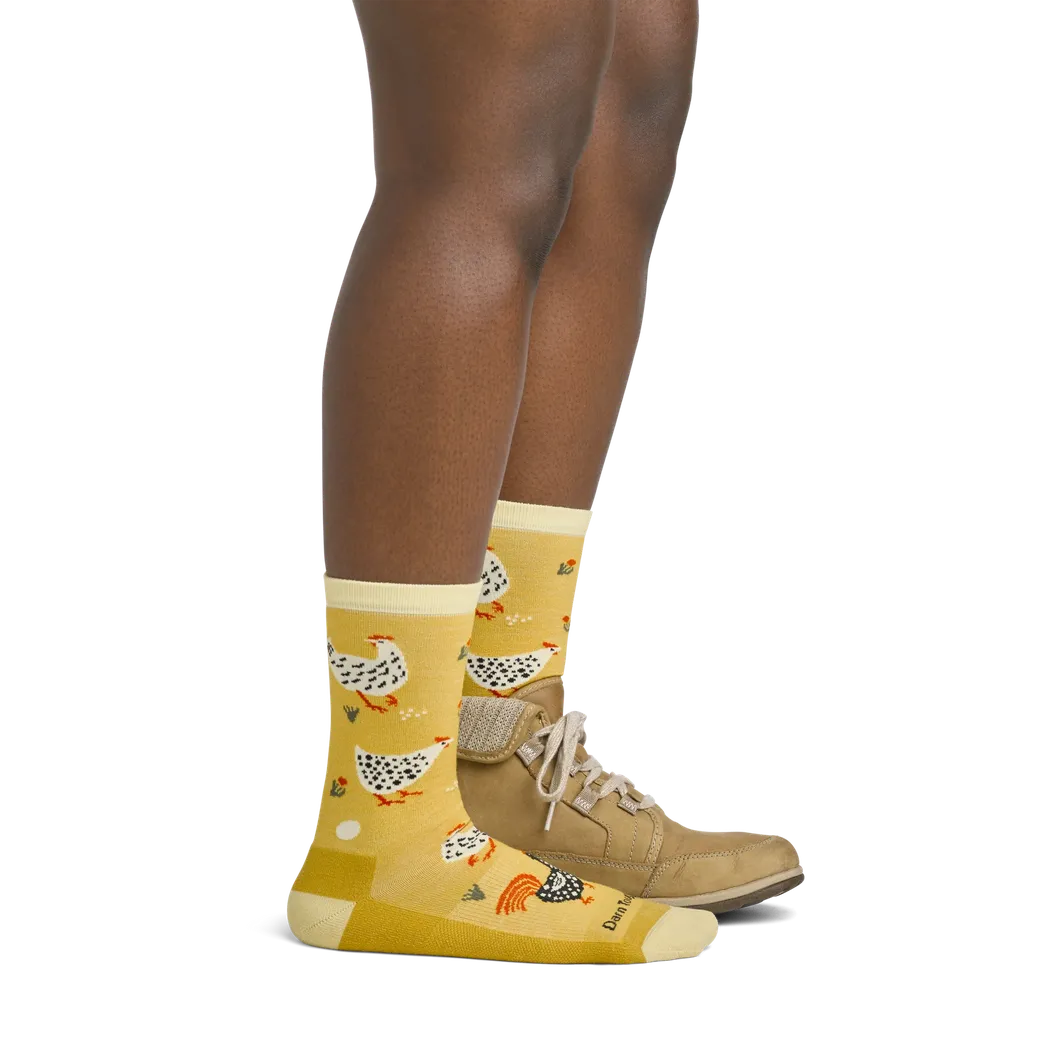Darn Tough Women's Mother Clucker Crew Lightweight Lifestyle Sock-Accessories - Socks - Men's-Darn Tough-Appalachian Outfitters
