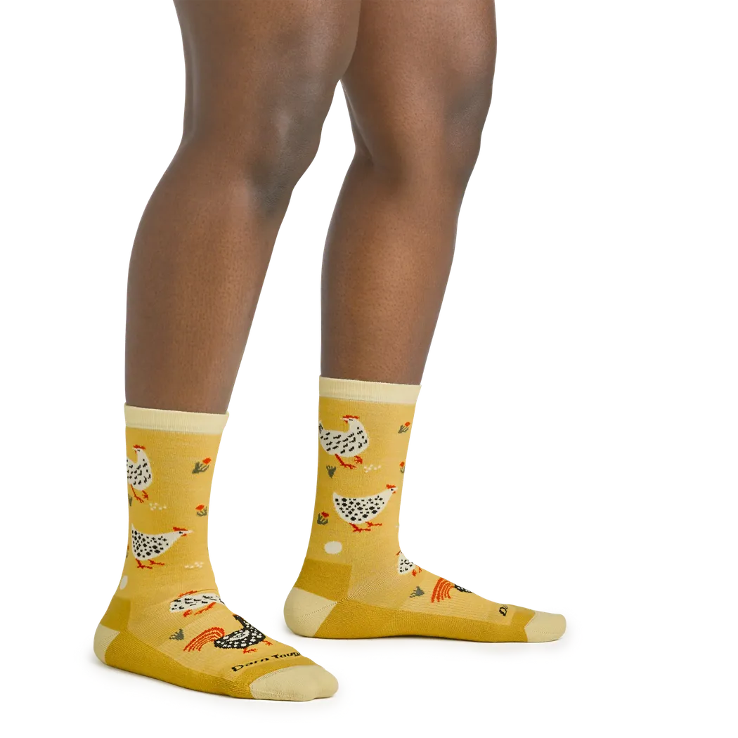 Darn Tough Women's Mother Clucker Crew Lightweight Lifestyle Sock-Accessories - Socks - Men's-Darn Tough-Appalachian Outfitters