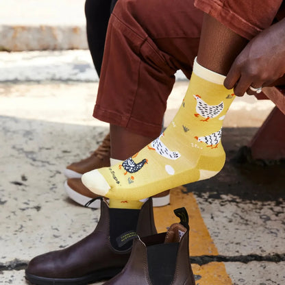 Darn Tough Women's Mother Clucker Crew Lightweight Lifestyle Sock-Accessories - Socks - Men's-Darn Tough-Appalachian Outfitters