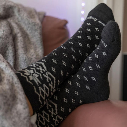 Women's Shetland Crew Lightweight with Cushion-Accessories - Socks - Women's-Darn Tough-Appalachian Outfitters
