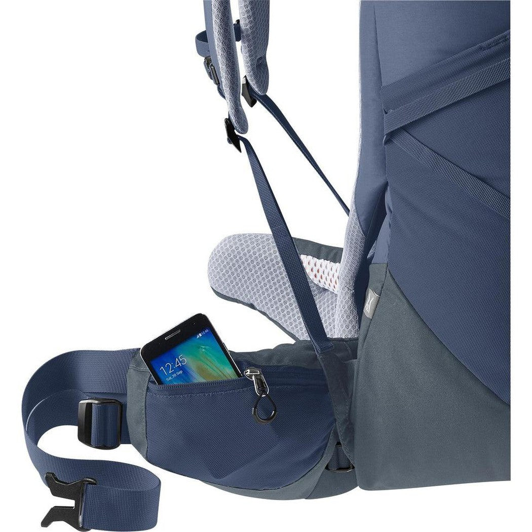 Aircontact Core 60 + 10 SL-Camping - Backpacks - Backpacking-Deuter-Ink Graphite-Appalachian Outfitters