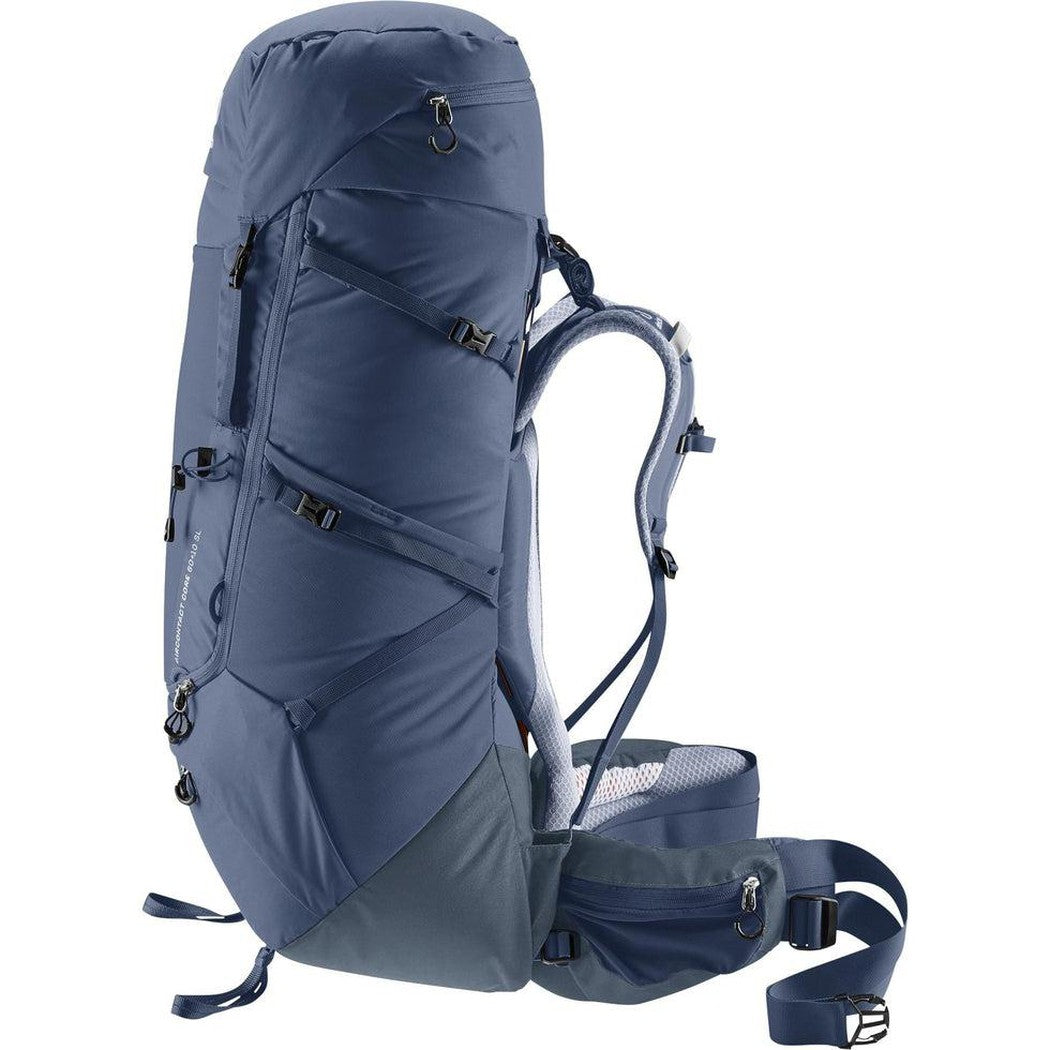 Aircontact Core 60 + 10 SL-Camping - Backpacks - Backpacking-Deuter-Ink Graphite-Appalachian Outfitters