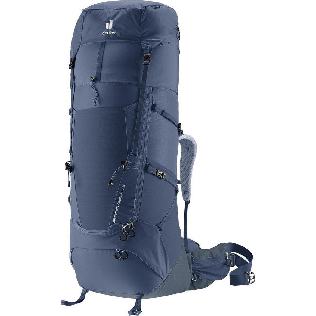 Aircontact Core 60 + 10 SL-Camping - Backpacks - Backpacking-Deuter-Ink Graphite-Appalachian Outfitters