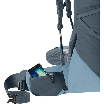 Aircontact Core 65 + 10-Camping - Backpacks - Backpacking-Deuter-Graphite Shale-Appalachian Outfitters