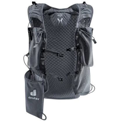Deuter Ascender 13 w/ (2) 500 ml Flask-Camping - Backpacks - Daypacks-Deuter-Black-Appalachian Outfitters