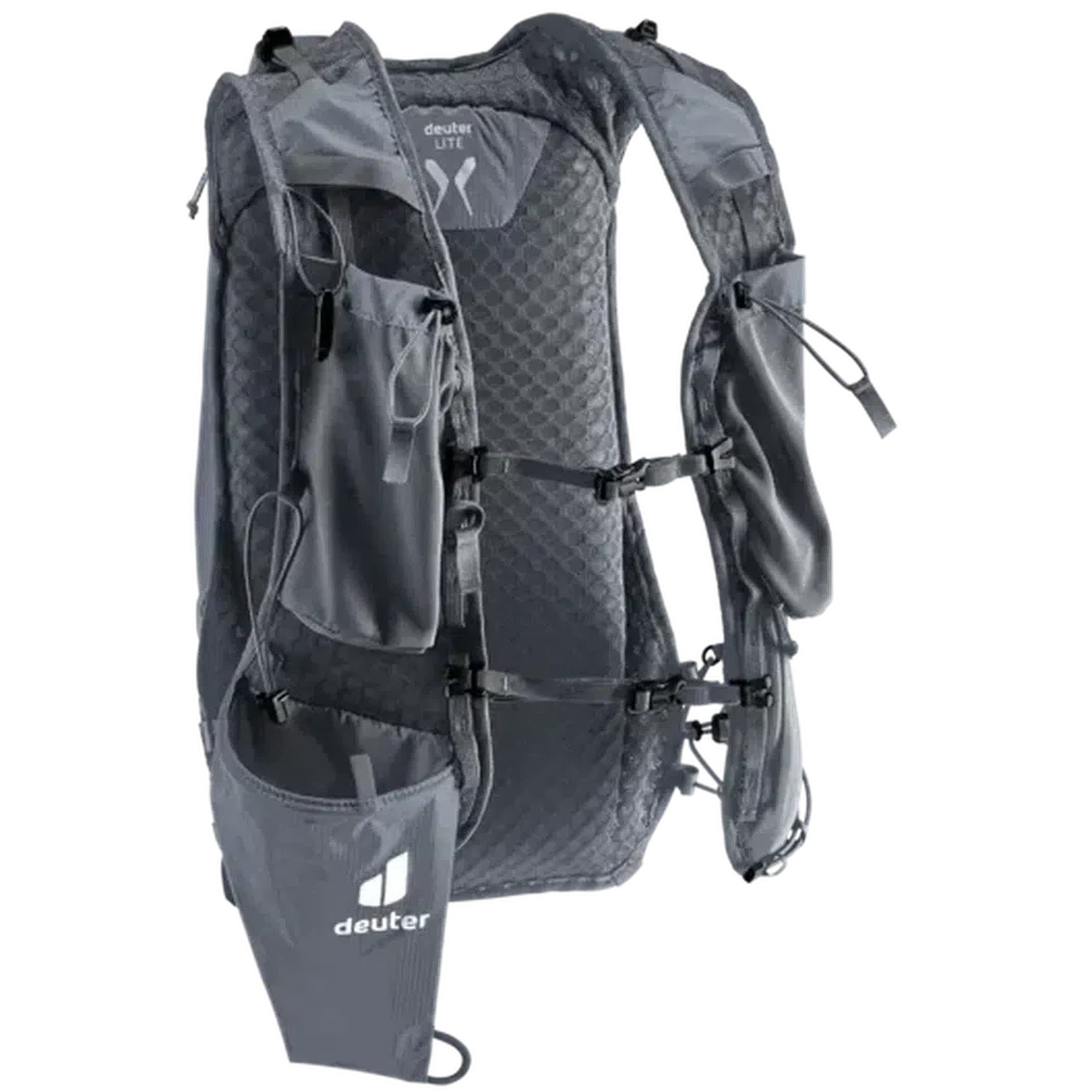 Deuter Ascender 13 w/ (2) 500 ml Flask-Camping - Backpacks - Daypacks-Deuter-Black-Appalachian Outfitters