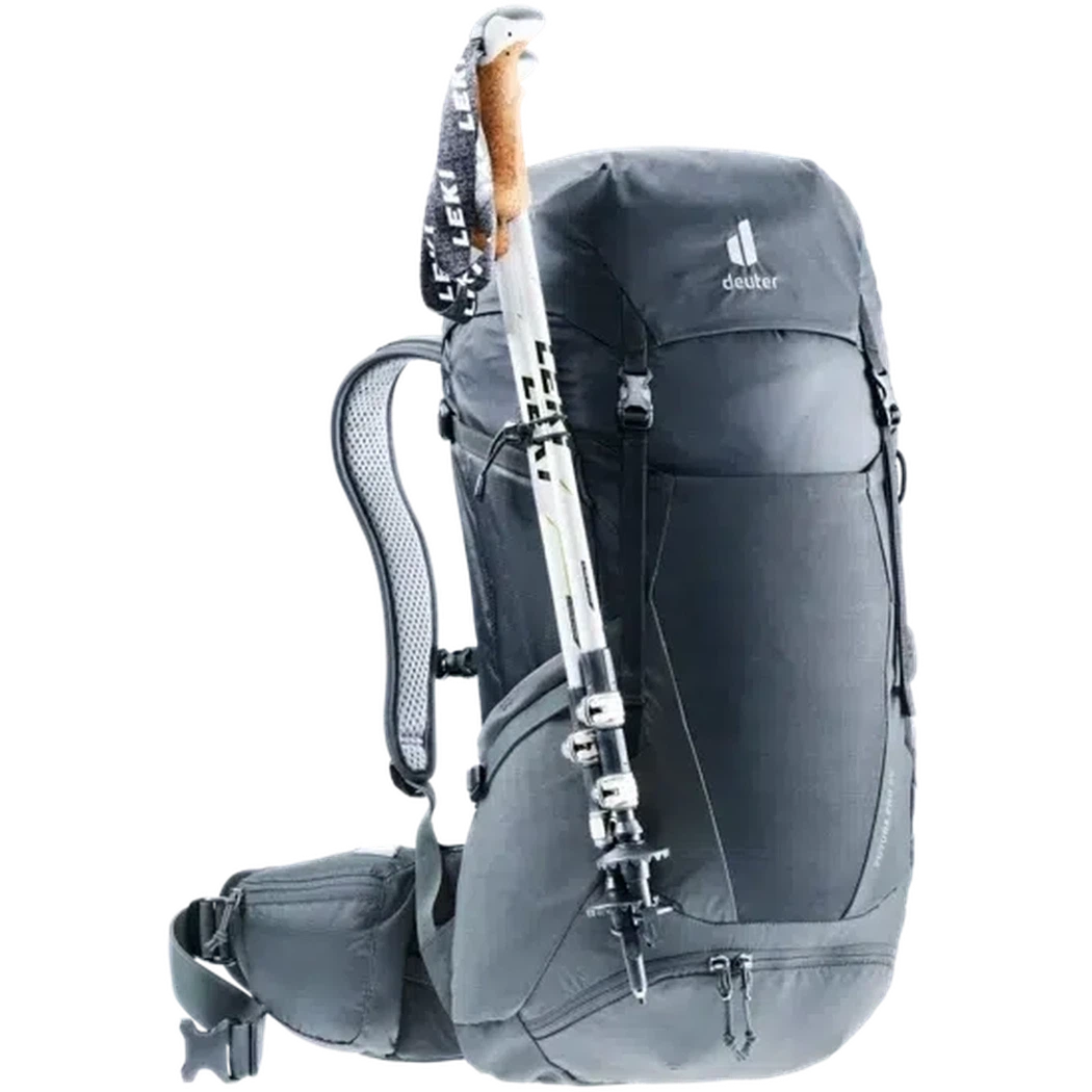 Futura Pro 36-Camping - Backpacks - Daypacks-Deuter-Black Graphite-Appalachian Outfitters