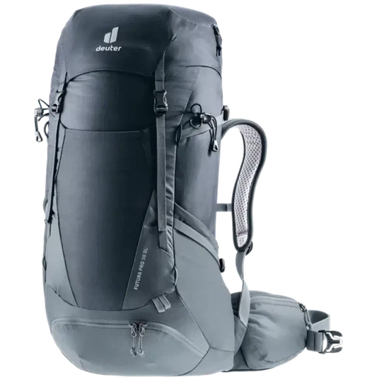Deuter Futura Pro 38 SL-Camping - Backpacks - Backpacking-Deuter-Black Graphite-Appalachian Outfitters