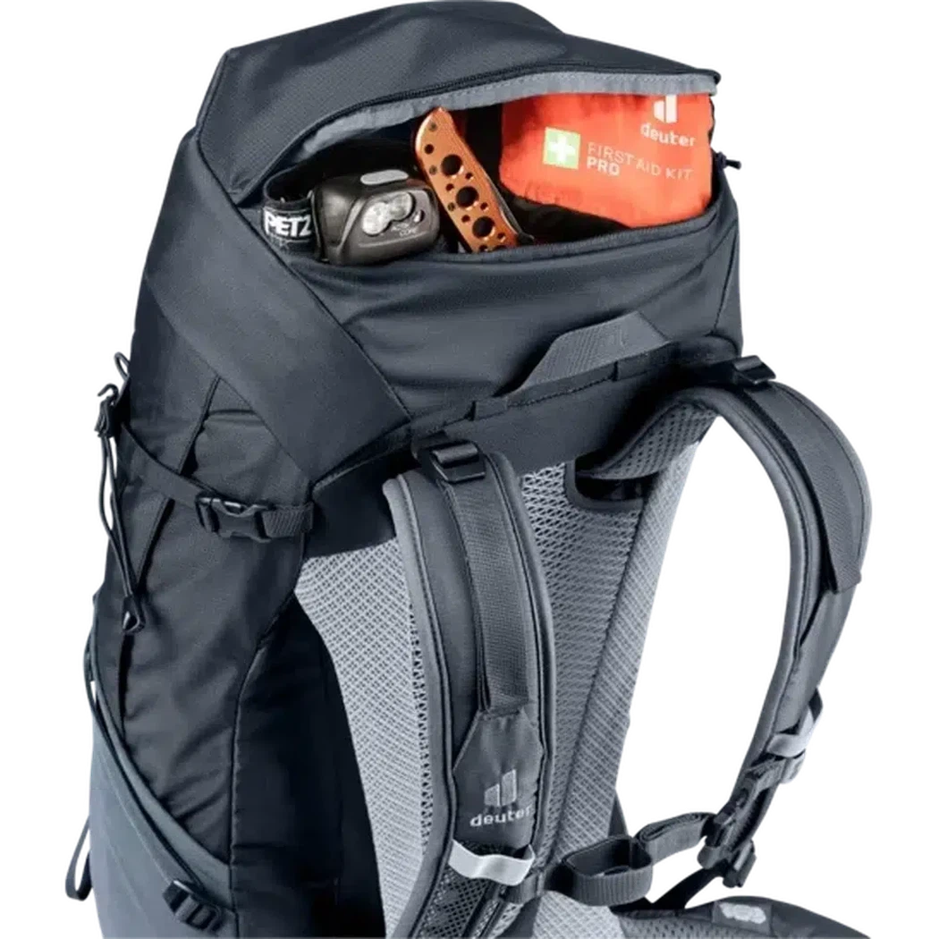 Deuter Futura Pro 40-Camping - Backpacks - Backpacking-Deuter-Black Graphite-Appalachian Outfitters